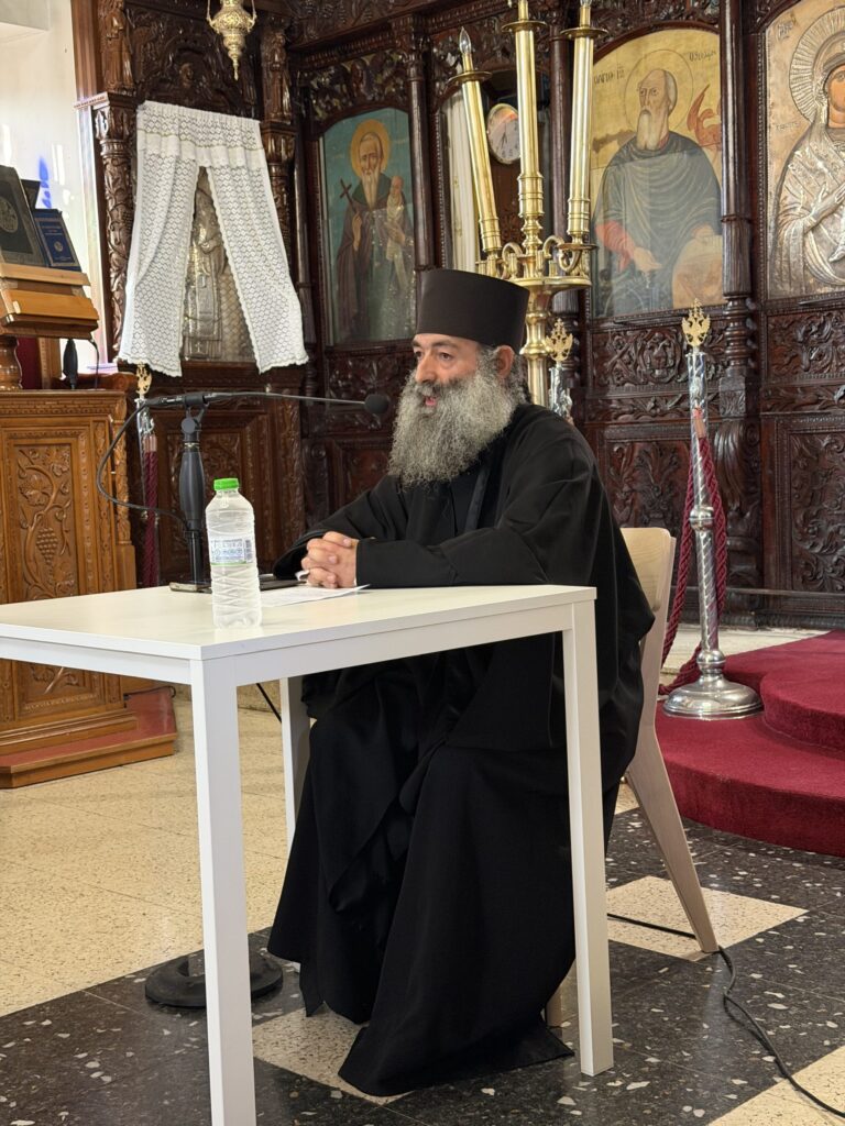 Πνευματική ομιλία στον Ιερό Ναό Αγίας Παρασκευής Επισκοπής